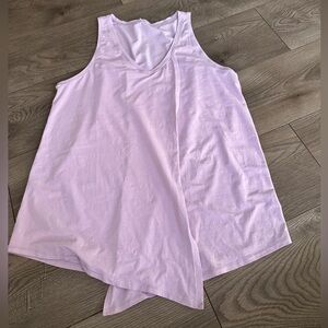 Lululemon shirt cross cross front lilac purple size 12